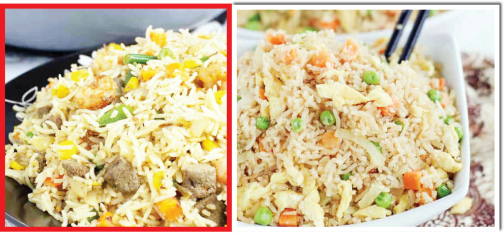 Making coconut rice at home