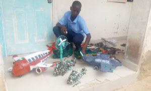 Meet Maiduguri teenage IDP who built military jet prototype