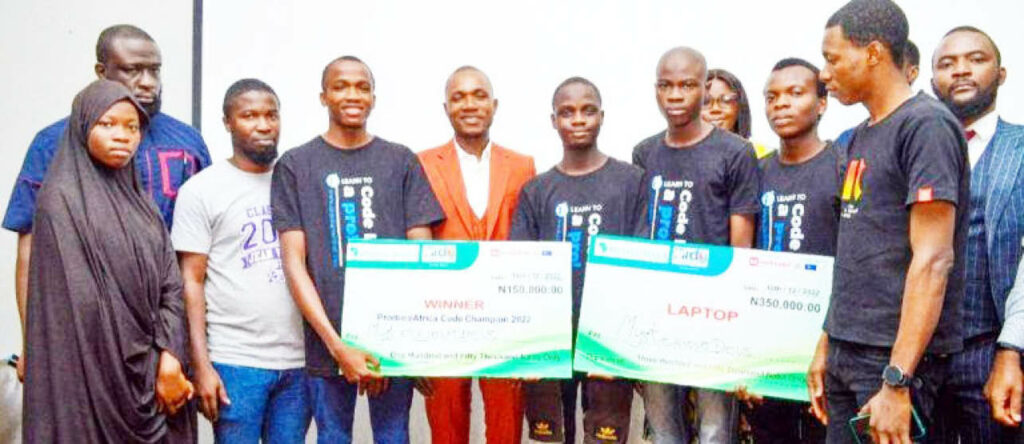 Students win ProduceAfrica coding challenge