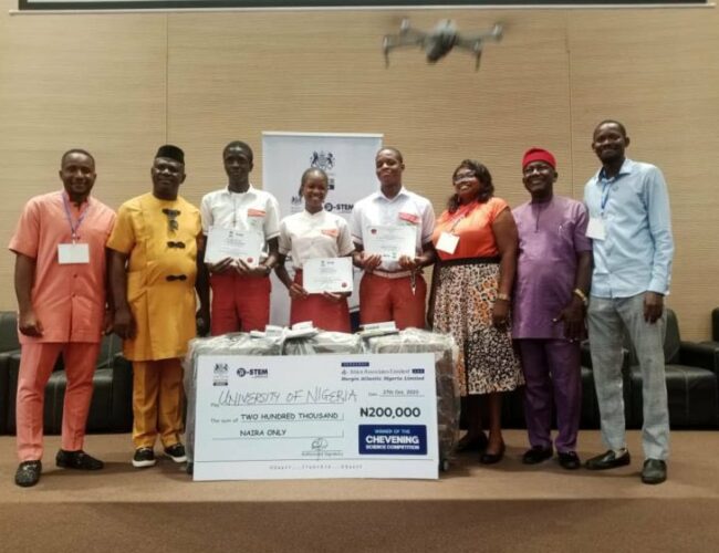 UNN Secondary School wins Chevening science competition