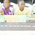 Premier International School pupils during capstone exhibition to showcased their projects