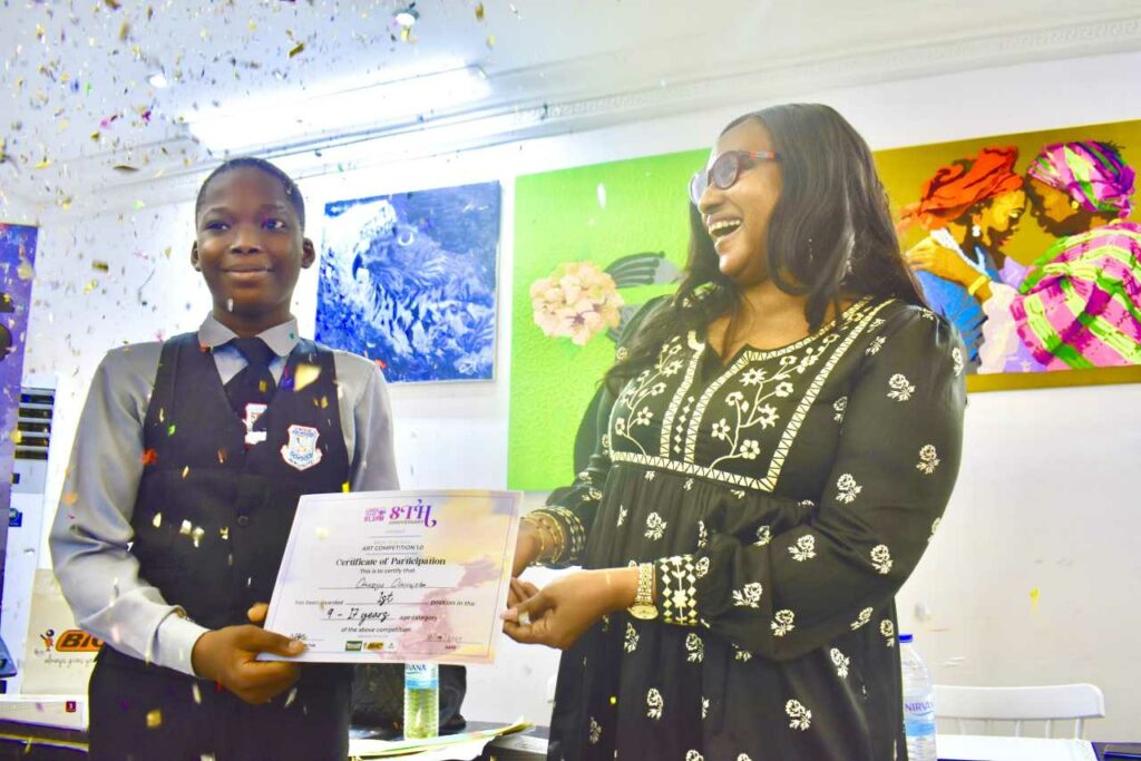 Pupil, Otukoya wins N200,000, Lagostalks school art contest