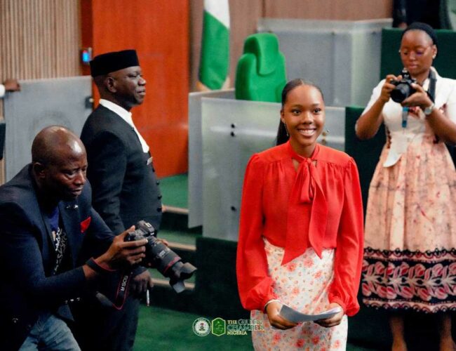 Int’l Day of the Girl Child: 16-year-old Isabel presides as Speaker 