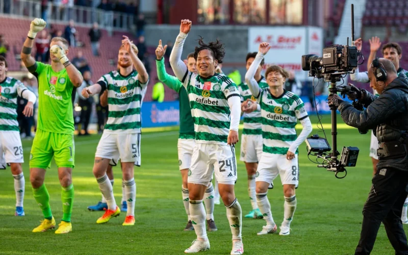 Leaders Celtic brush Hearts aside at Tynecastle