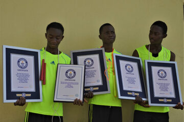 2025 Guinness World Records: Meet 3 Nigerian students who become stars with skipping