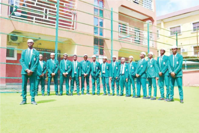 Newly elected prefects at I Scholars International Academy Gwarinpa Abuja