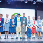 Students at the symposium on empowering adolescents for a sustainable future in Warri