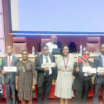 Students of Lead British International School at The African Future Trust account Model United Nations ( TAFMUN ) Conference in Abuja recently