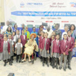 Students of Lead British International School at World Organisation for Early Childhood Education -OMEP 36th Conference in Abuja recently