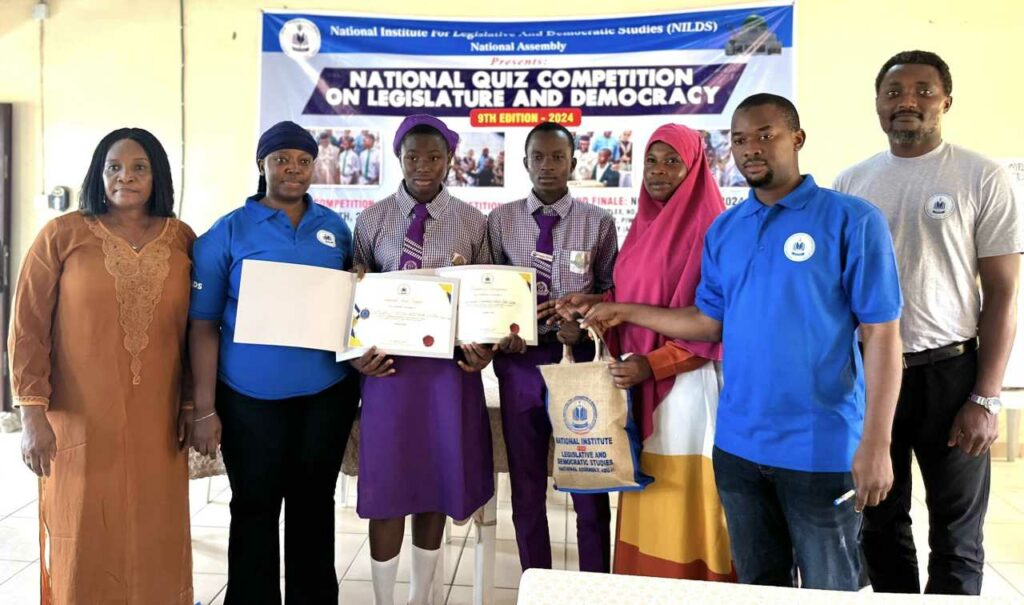 Vetland Senior Grammar School wins NILDS Quiz Competition