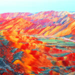 Zhangye Danxia Geopark, China