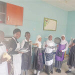 Aunty Laila Private School students Kano during their Home Economics Practical Class