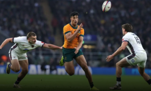 ‘Megastar’ Suaalii shines in ‘first grown-up game of rugby’