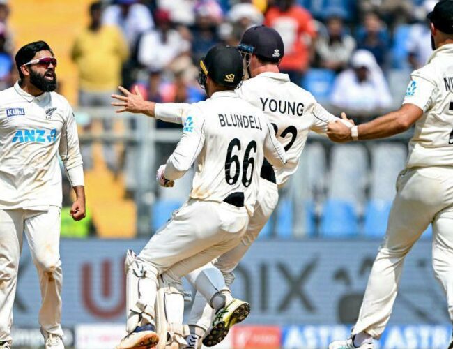 New Zealand complete historic clean sweep of India