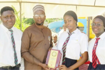 One of the winners of Capital science Academy’s STEAM fair