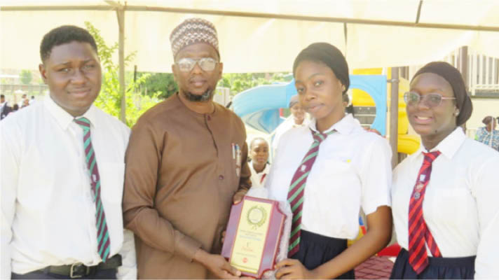 One of the winners of Capital science Academy’s STEAM fair