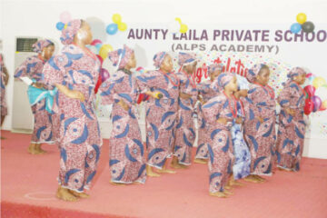 Student of Aunty Laila Private School Kano during their Cultural  Day activities