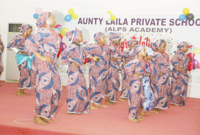 Student of Aunty Laila Private School Kano during their Cultural  Day activities