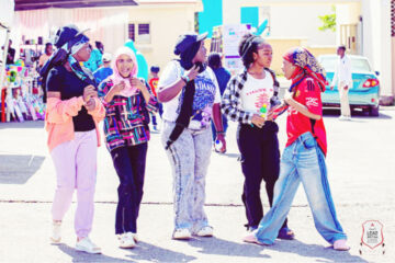 Students of Lead British International School, Abuja enjoying  their Funfair event