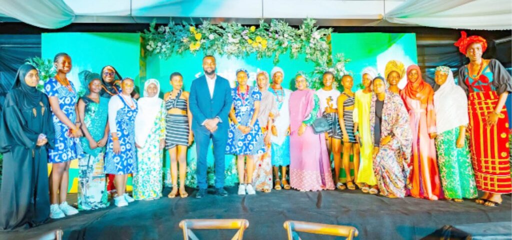 Students of Sweet Haven School, Kano during a cultural day celebration