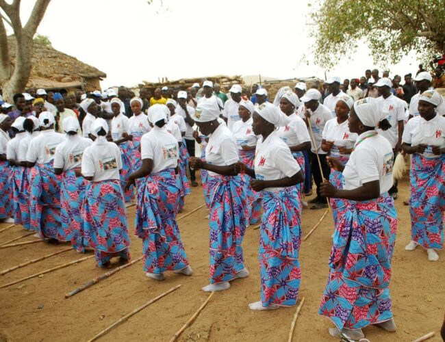 Sukur festival of initiating teens into adulthood in Adamawa