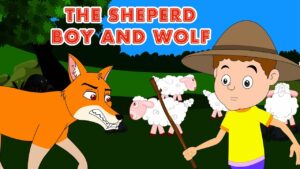 The shepherd boy and the wolf
