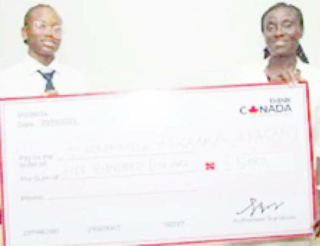 2 Nigerian students among winners of Think Canada Fair essay competition