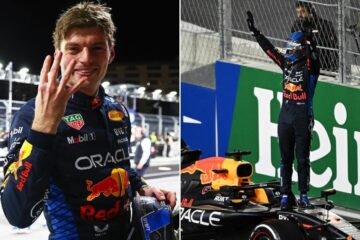 Verstappen wins title as Russell triumphs in Vegas