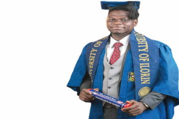 My father taught me at home after losing his job — UNILORIN best graduating student