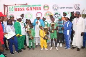 Ondo wins Basic Education Sports competition with 9 gold, 12 Silver, 10 Bronze