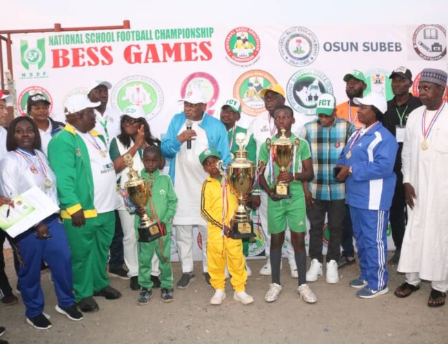 Ondo wins Basic Education Sports competition with 9 gold, 12 Silver, 10 Bronze