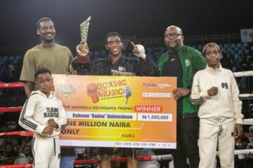 17year Teenager wins N1m at GOtv Boxing Night 32