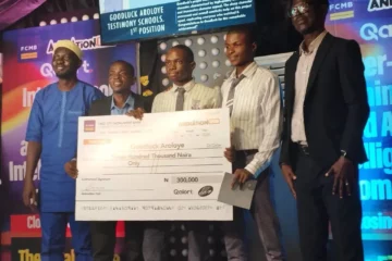 14 year old student wins inter-school animation competition in Lagos