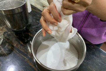 How to extract coconut milk at home