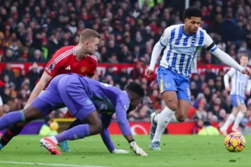 Onana howler helps Brighton to win at Man Utd