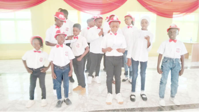 Students of Key Special Academy Celebrating Christmas Carol