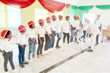 Students of Key Special Academy Celebrating Christmas Carol