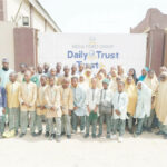 Students of Al -Bayyinah during their visit to Media Trust Group in Kano