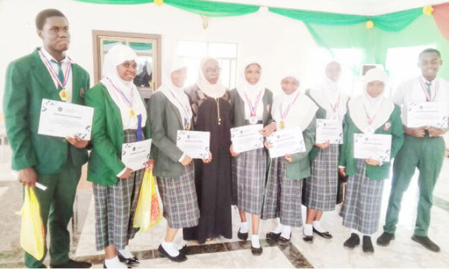 KSA Students after a debate  organized by Juritrust Centre for Socio-Legal Research and Development of Nigeria