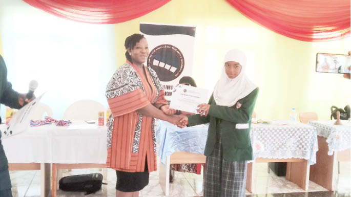 KSA Students after a debate organized by Juritrust Centre for Socio-Legal Research and Development of Nigeria