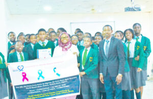 Mohammed Aminu Abubakar of Premier International Abuja shines at the 2024 KCHI First National Essay competition