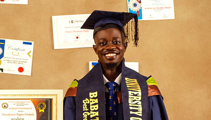 I almost gave up when my father got ill — UI first class graduate