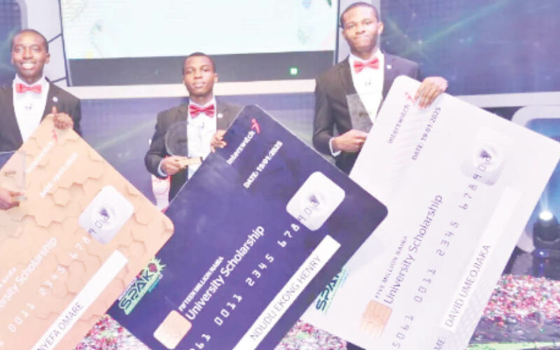 STEM competition winner gets N15m scholarship