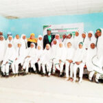 Students of Governor’s Girl College, Kano, after an enlightenment programme on the dangers of substance abuse