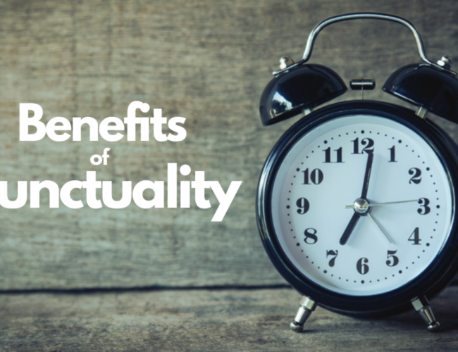 Benefit of punctuality