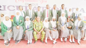 Key Special Academy Students during their visit to Mewar International University