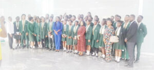 Lordswill Academy on an excursion to the Galaxy Backbone Limited, a tech company