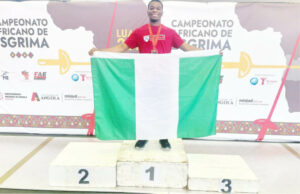 Nigerian Teen wins Bronze at 2025 African Junior Fencing Championships