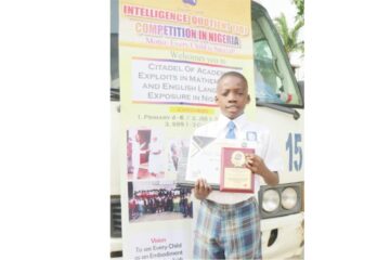 Shining star pupil emerges 1st in FCT IQ competition