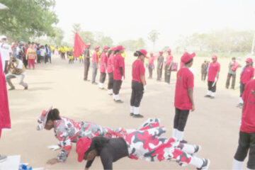 Students of Capital Science Academy during their interhouse sports competition